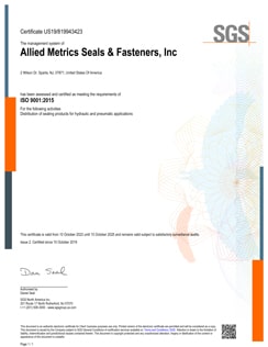 About Us  Allied Metrics Seals & Fasteners, Inc