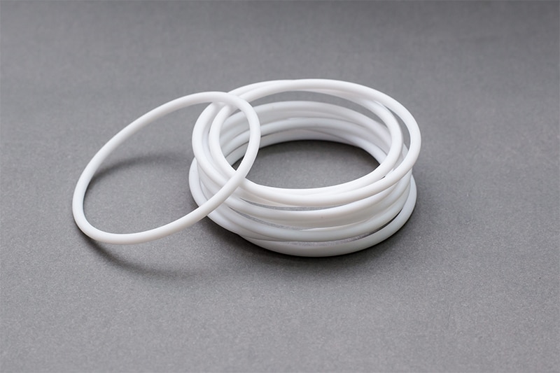 PTFE Gasket O-Ring White DN 15mm~490mm Flange Flat Washers Seal Retaining  Ring | eBay